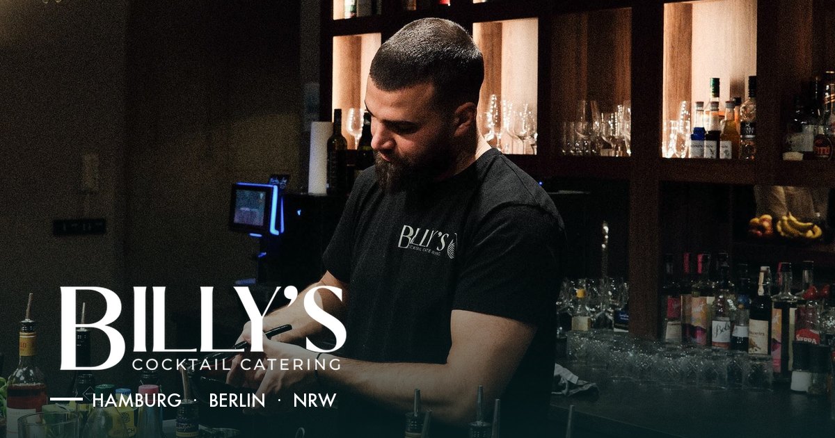 Bild von der Webseite von Billys Cocktail Catering